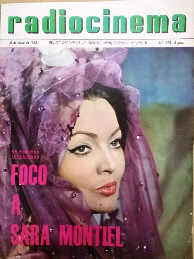 RADIOCINEMA magazine side cover Issue 578  May 1963