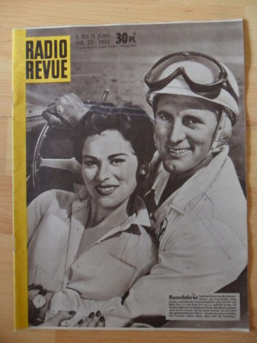 RADIO REVUE magazine side cover Issue 23 5 June 1955