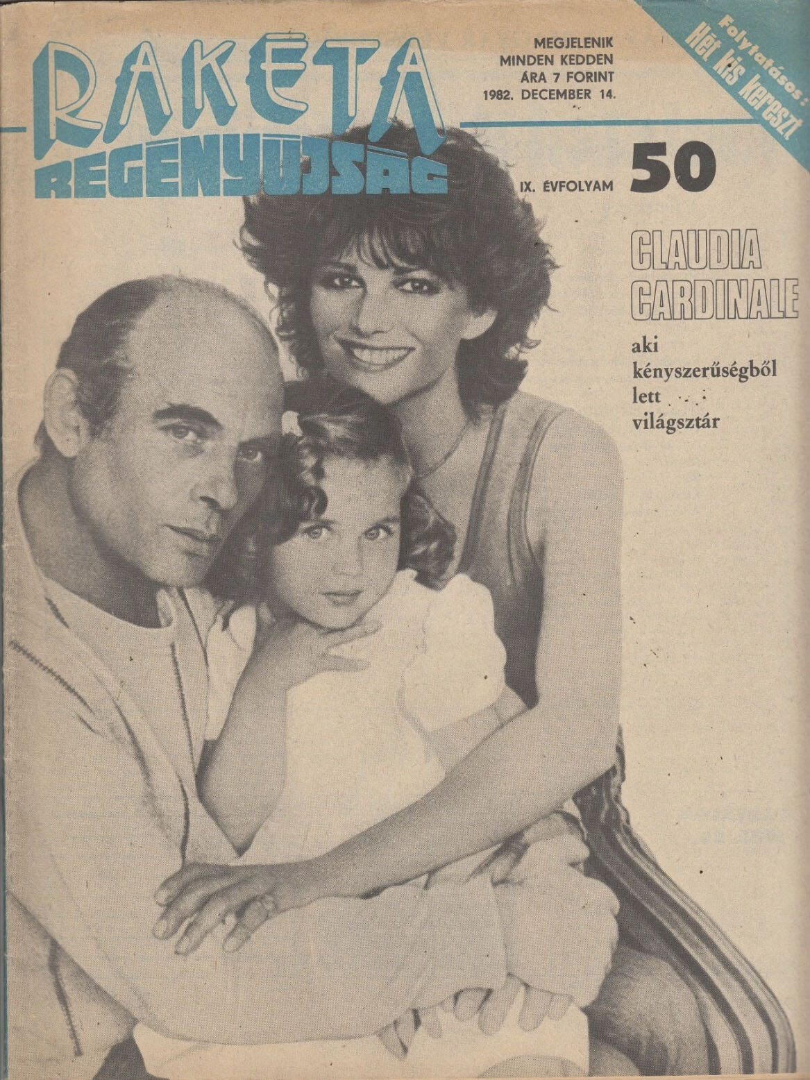 RAKETA REGENYUJSAG magazine cover