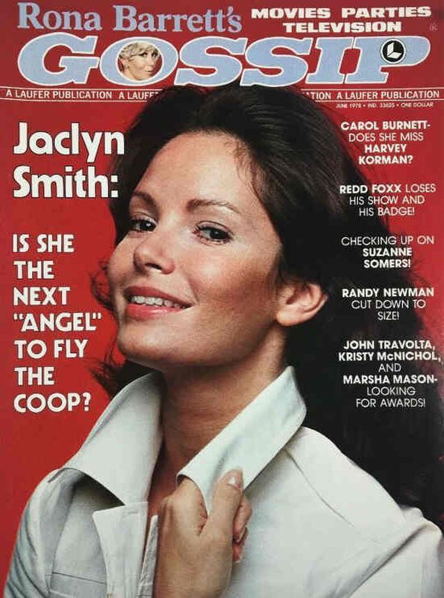 RONA BARRETTS GOSSIP magazine side cover June 1978