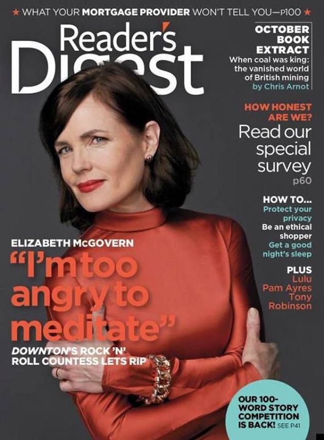 READERS DIGEST magazine cover  October 2013