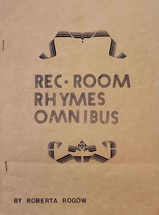 REC ROOM RHYMES magazine side cover   1982