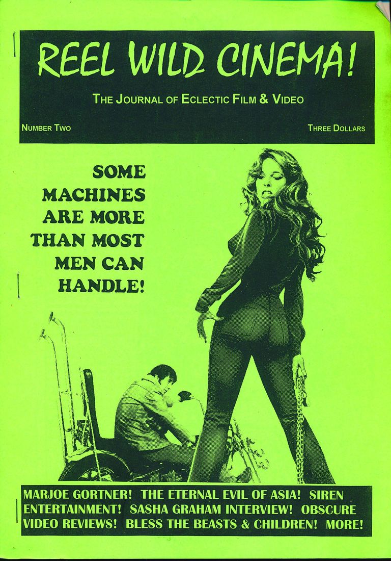 REEL WILD CINEMA magazine cover Issue 2  