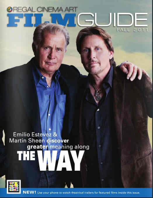 REGAL CINEMA ART FILM GUIDE magazine cover Fall 2011