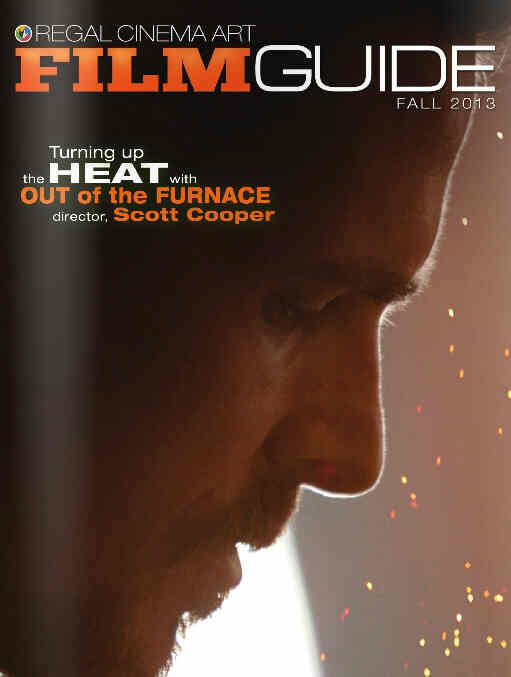 REGAL CINEMA ART FILM GUIDE magazine cover Fall 2013
