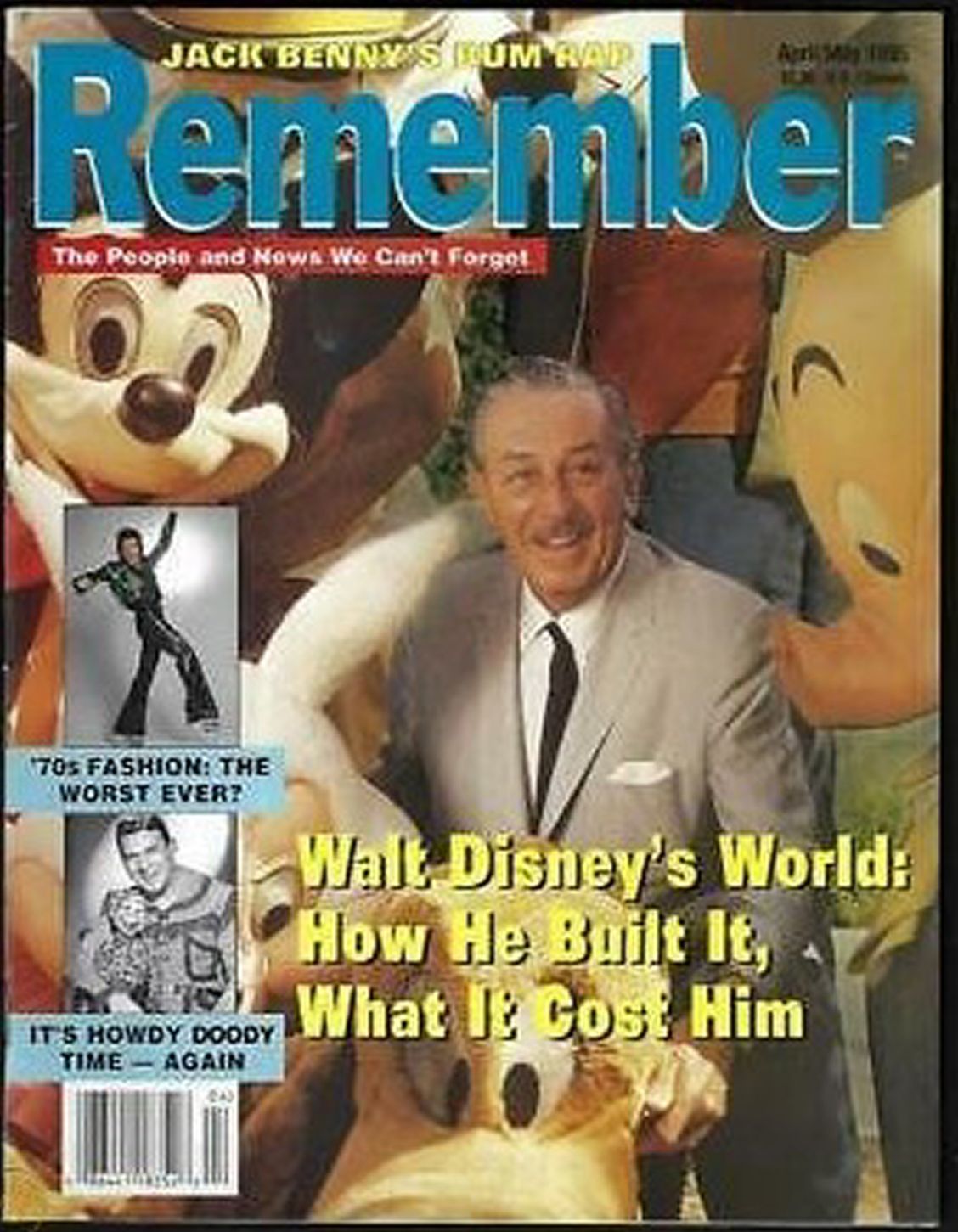 REMEMBER magazine cover  April/May 1995