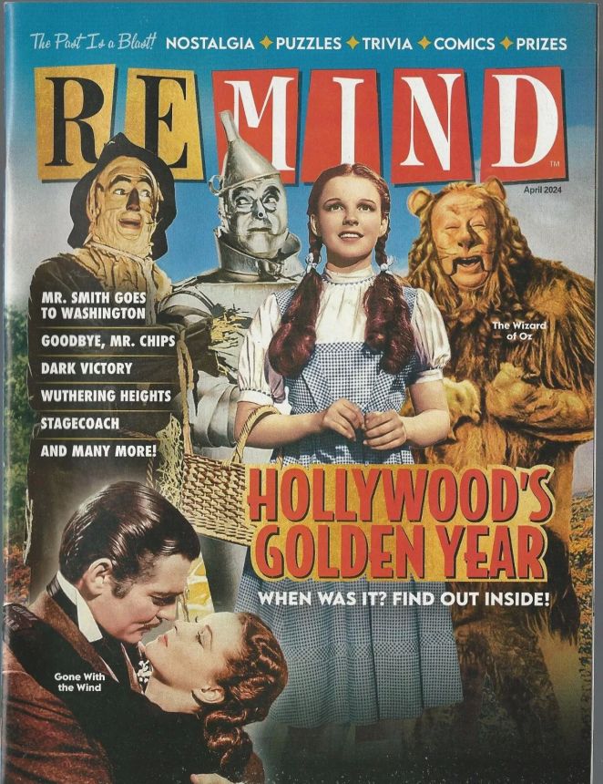 REMIND magazine cover  April 2024