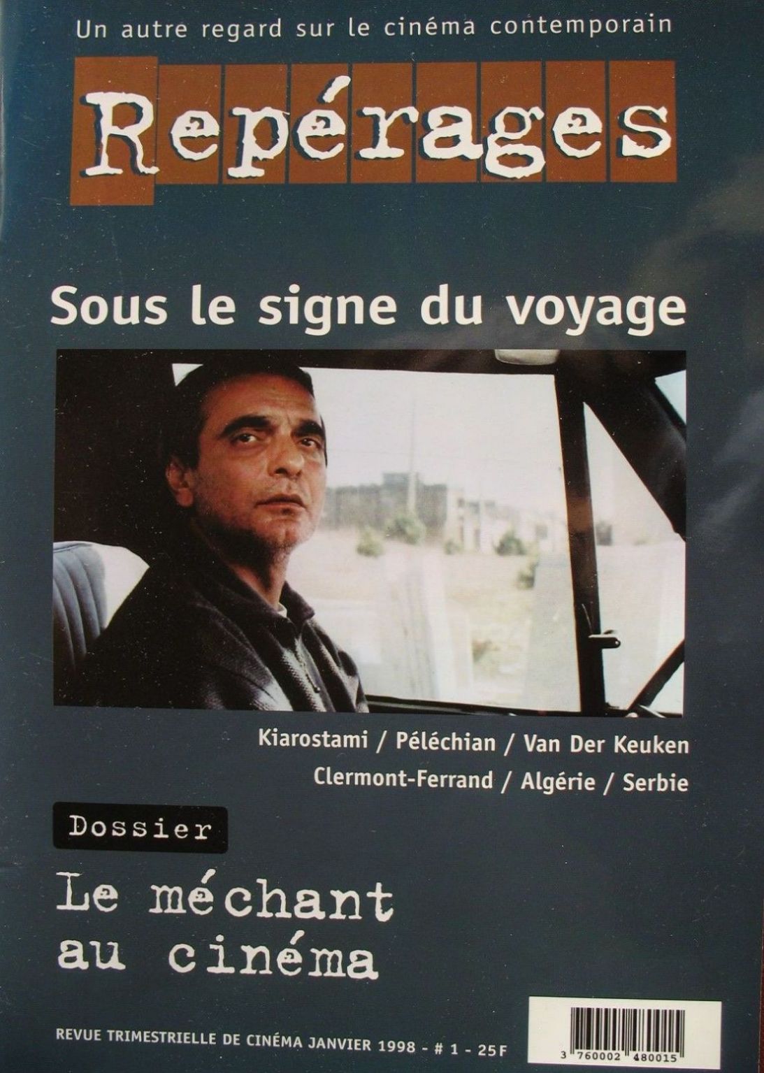REPERAGES magazine cover Issue 1 January 1998