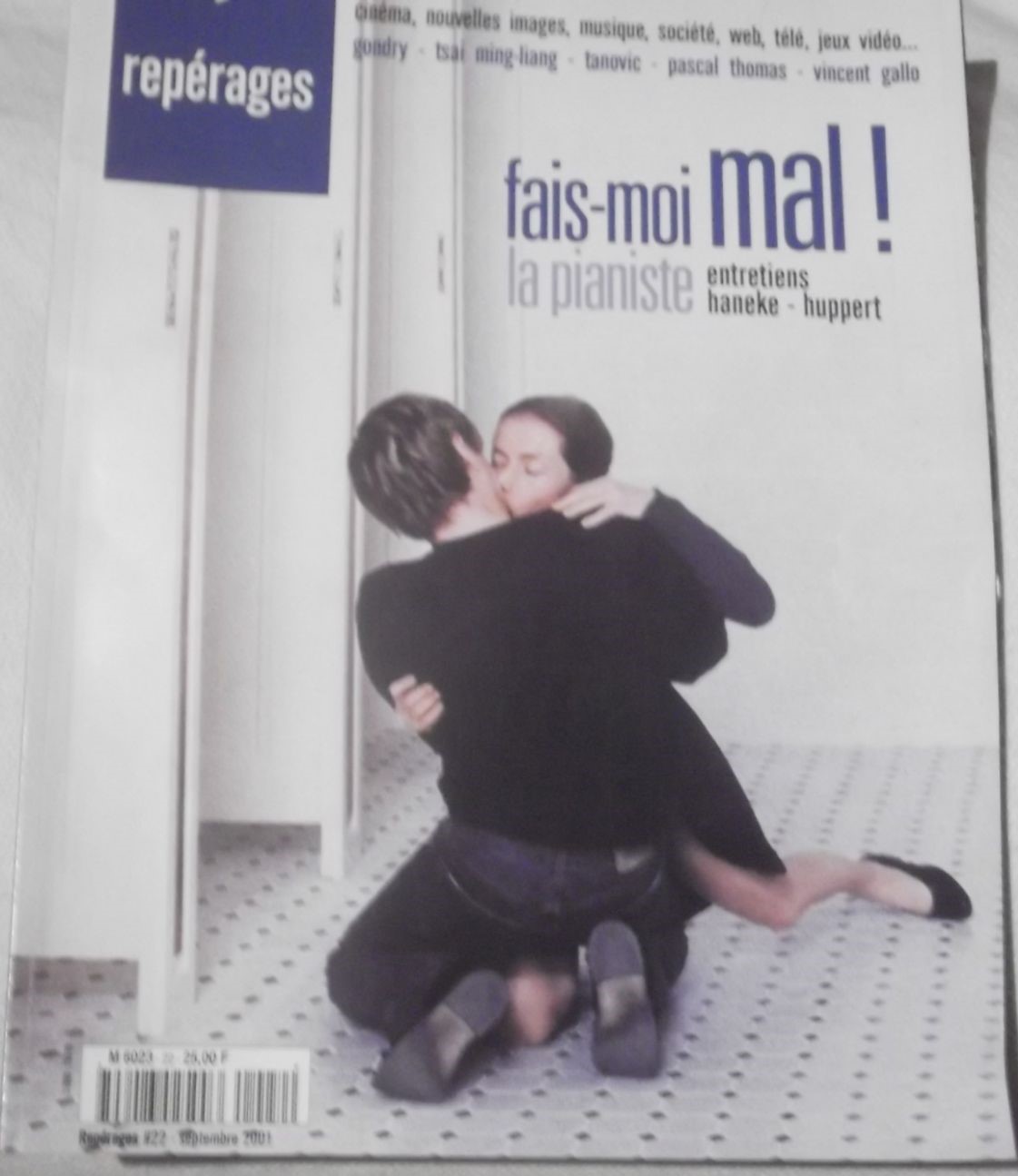 REPERAGES magazine cover Issue 22 September 2001