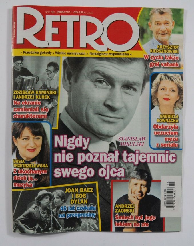 RETRO POLAND magazine side cover  November 2021