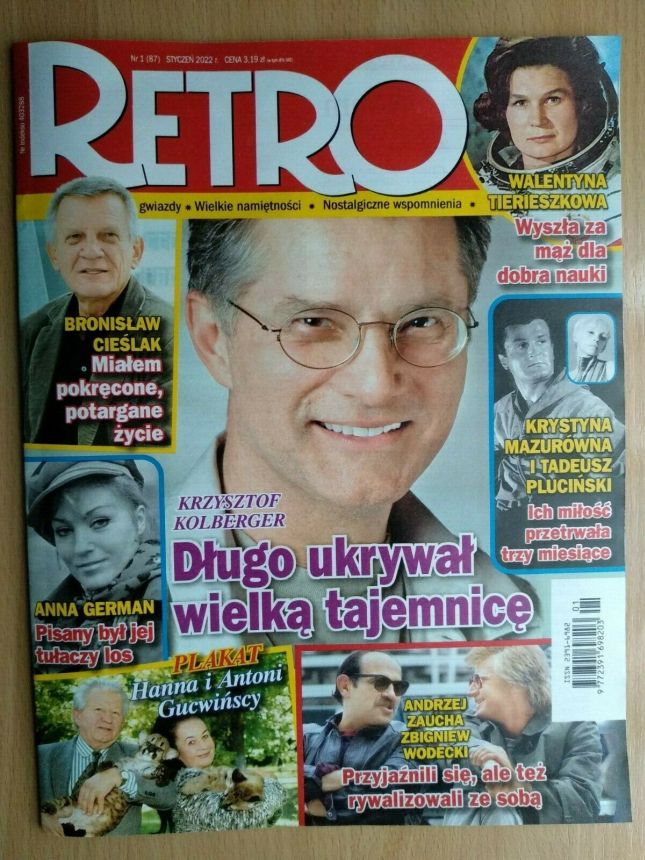 RETRO POLAND magazine side cover  January 2022