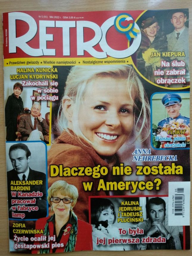 RETRO POLAND magazine side cover Issue 91  May 2022