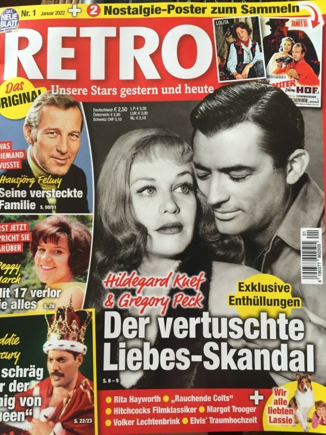 RETRO magazine cover  January 2022