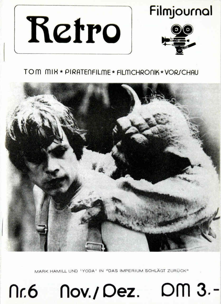 RETRO (De) magazine side cover Issue 6 November/December 1980