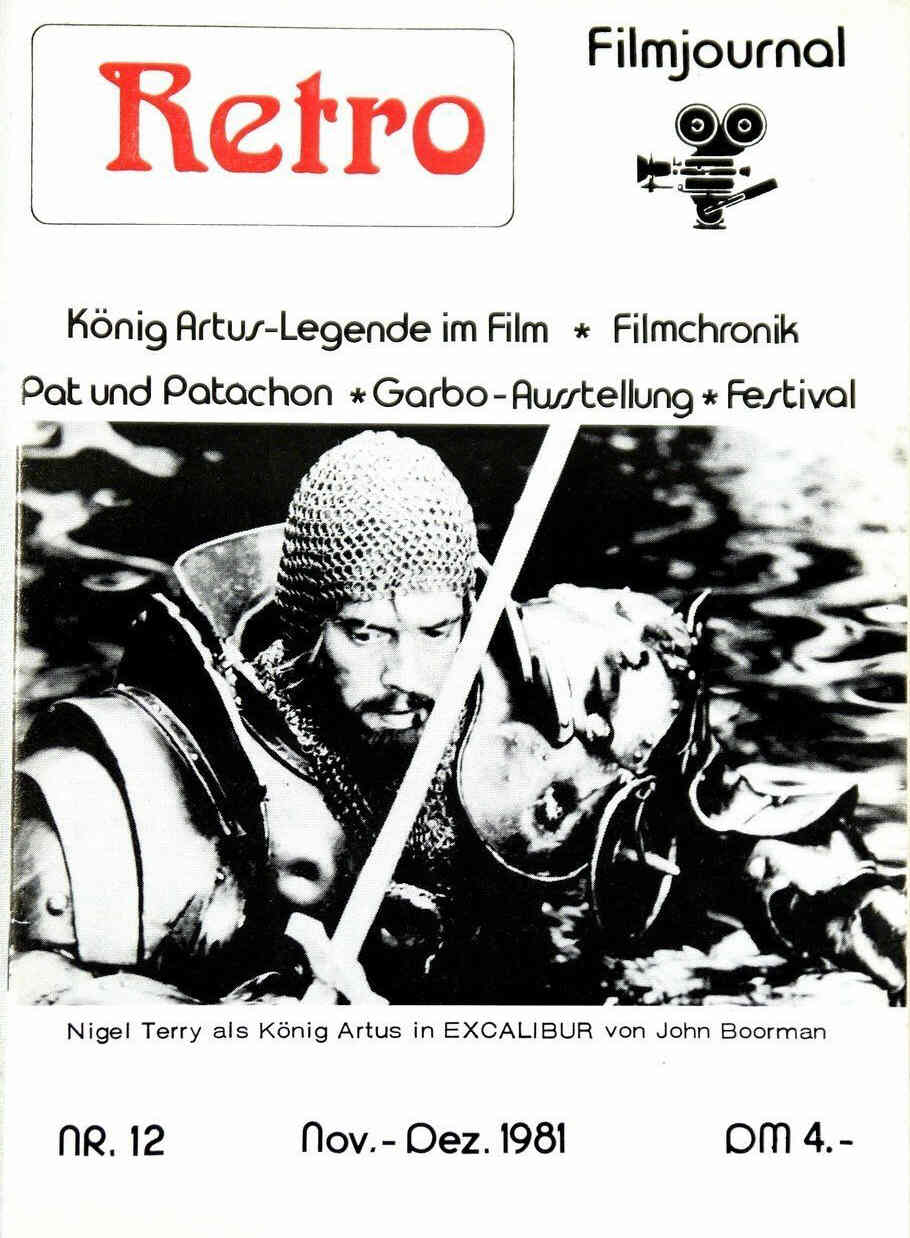RETRO (De) magazine cover Issue 12 November/December 1981