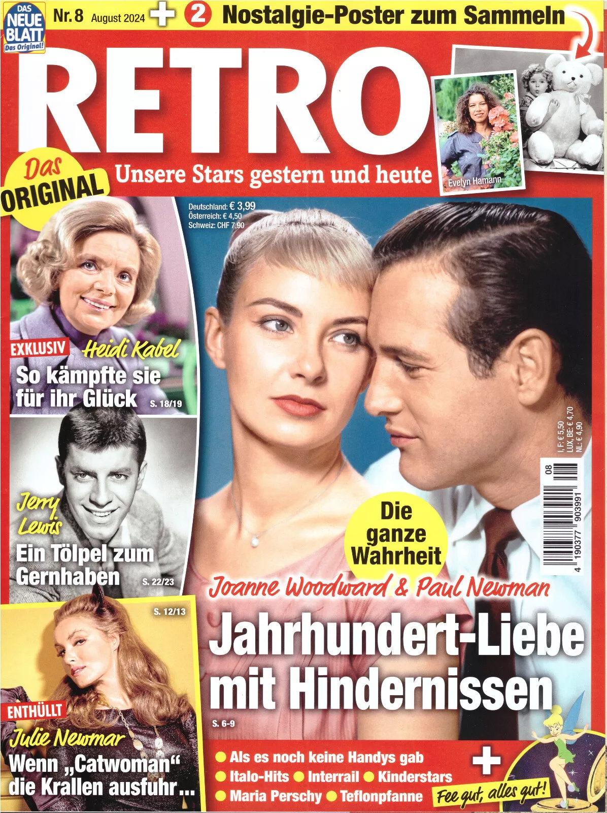 RETRO magazine side cover  August 2024