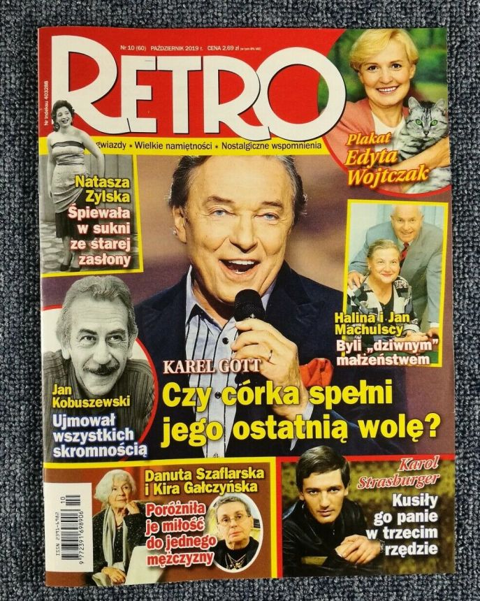 RETRO POLAND magazine side cover  October 2019