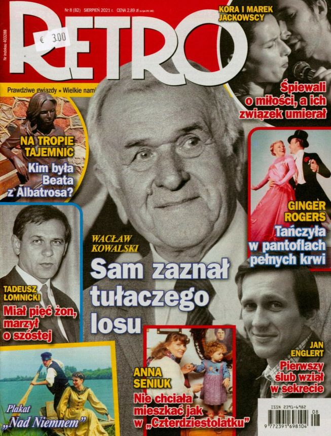RETRO POLAND magazine cover  August 2021