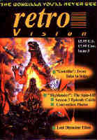 RETRO VISION magazine cover Issue 3  1998