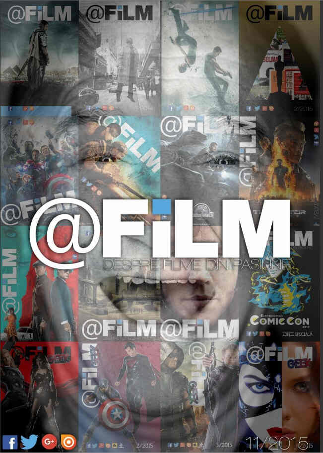 REVISTA FILM magazine side cover November 2015
