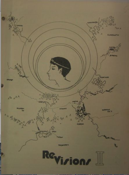 RE VISIONS magazine side cover Issue 2  1979