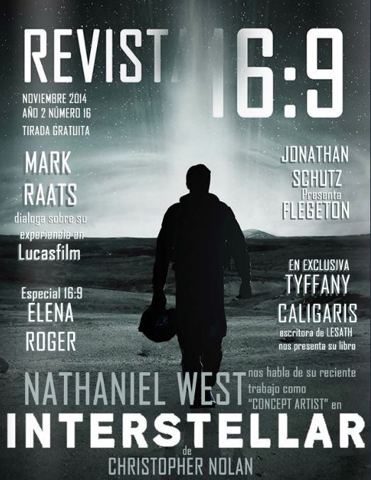 REVISTA 16:9 magazine side cover Issue 16 November 2014