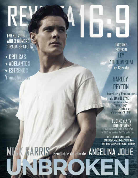 REVISTA 16:9 magazine side cover Issue 18 January 2015