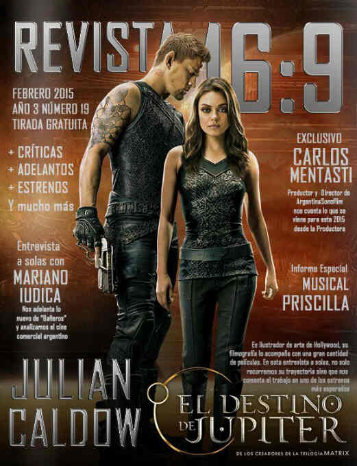 REVISTA 16:9 magazine side cover Issue 19 February 2015