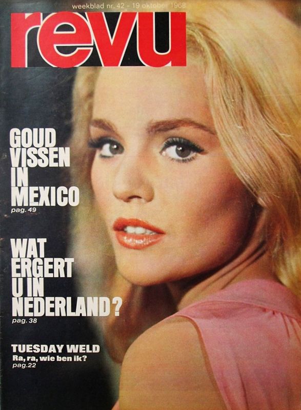 REVUE magazine side cover Issue 42 19 October 1968