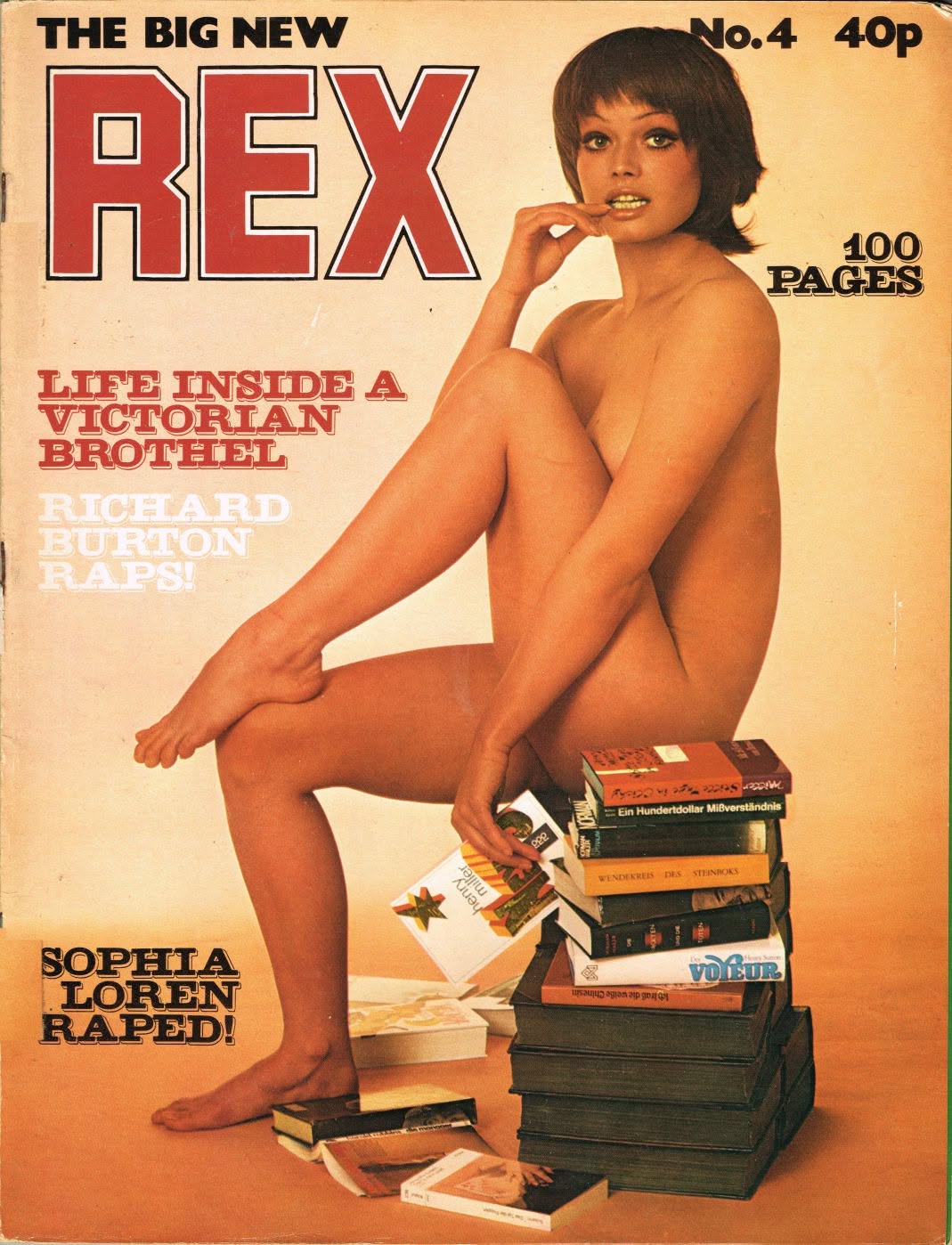 REX magazine side cover Issue 4  Vol 1   1969