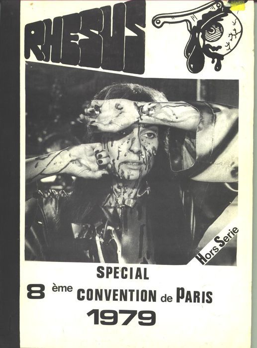 RHESUS ZERO magazine cover Special #1 - April 1979
