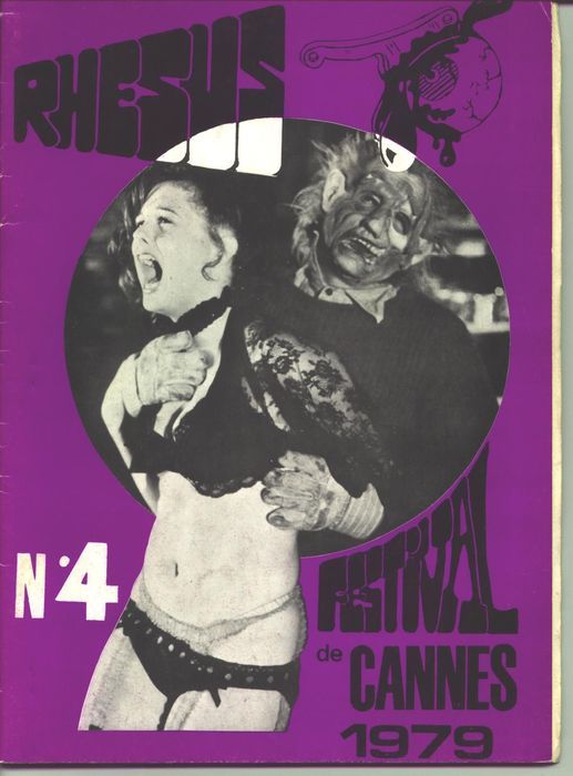 RHESUS ZERO magazine cover Issue 4 November 1979
