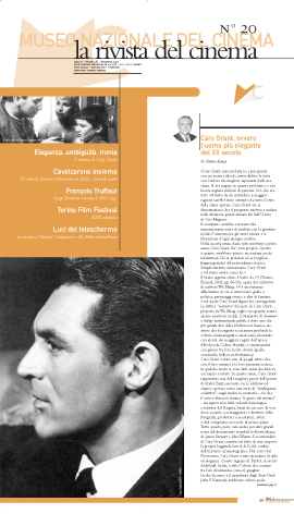 RIVISTA DEL CINEMA magazine side cover Issue 20  