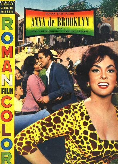 ROMAN FILM COLOR magazine side cover Issue 9 20 September 1959