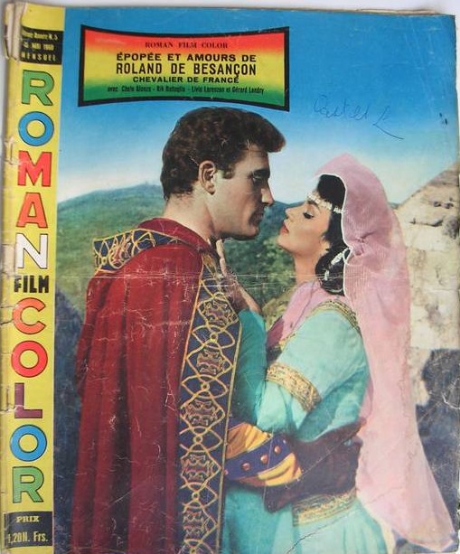 ROMAN FILM COLOR magazine side cover Issue 5 15 May 1960