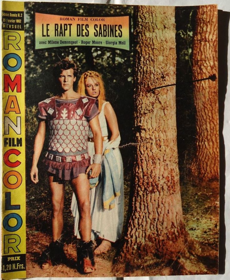 ROMAN FILM COLOR magazine side cover Issue 2 15 February 1962