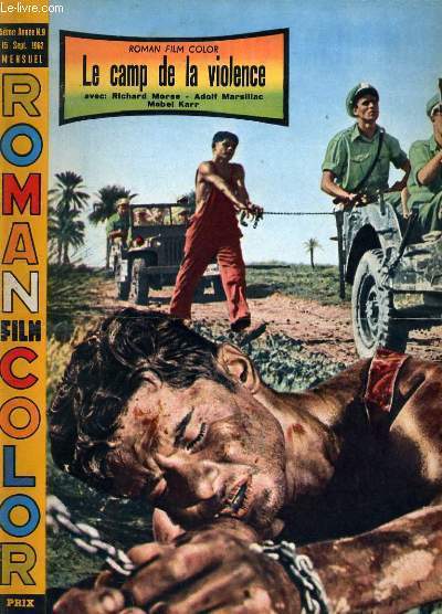 ROMAN FILM COLOR magazine side cover Issue 9 15 September 1962