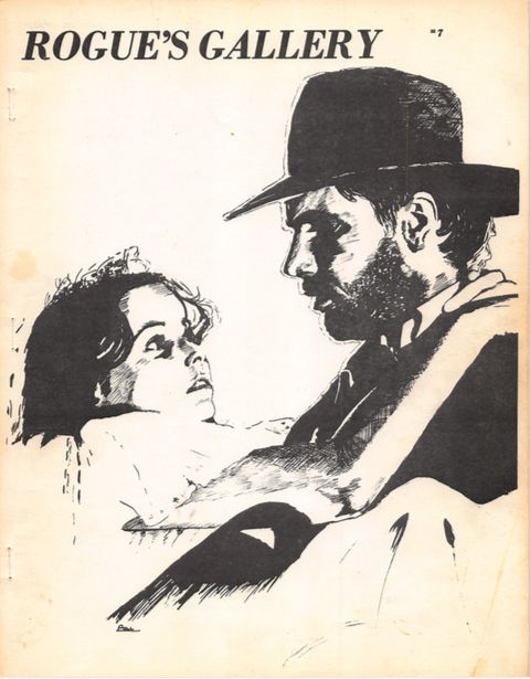 ROGUES GALLERY magazine cover Issue 7   1982