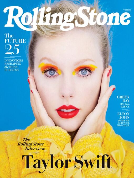 ROLLING STONE magazine cover  October 2019