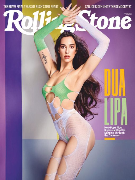 ROLLING STONE magazine cover  February 2021