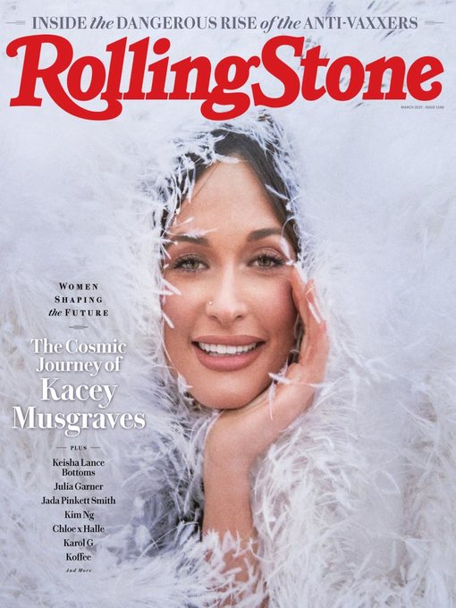 ROLLING STONE magazine cover  March 2021