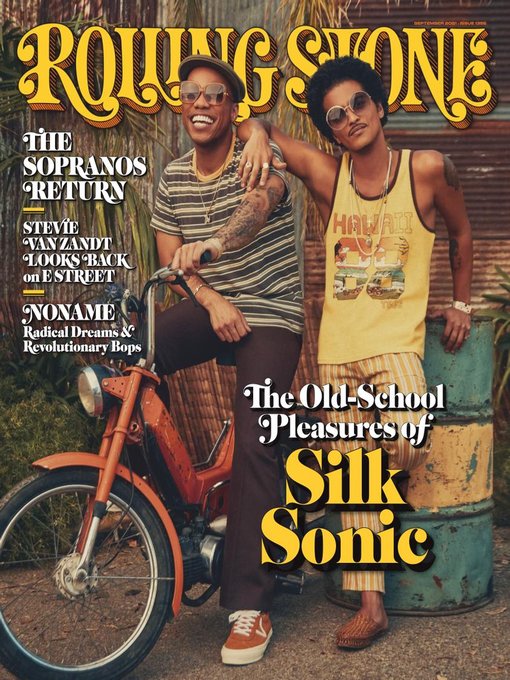 ROLLING STONE magazine cover  September 2021