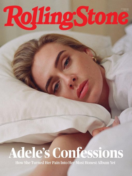 ROLLING STONE magazine cover  December 2021
