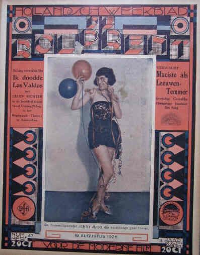 ROLPRENT | DE magazine side cover Issue 47 19 August 1926