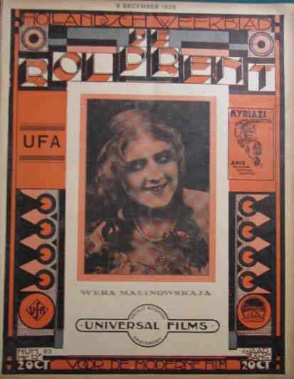ROLPRENT | DE magazine side cover Issue 63 9 December 1926
