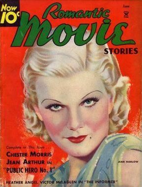 ROMANTIC MOVIE STORIES magazine side cover June 1935