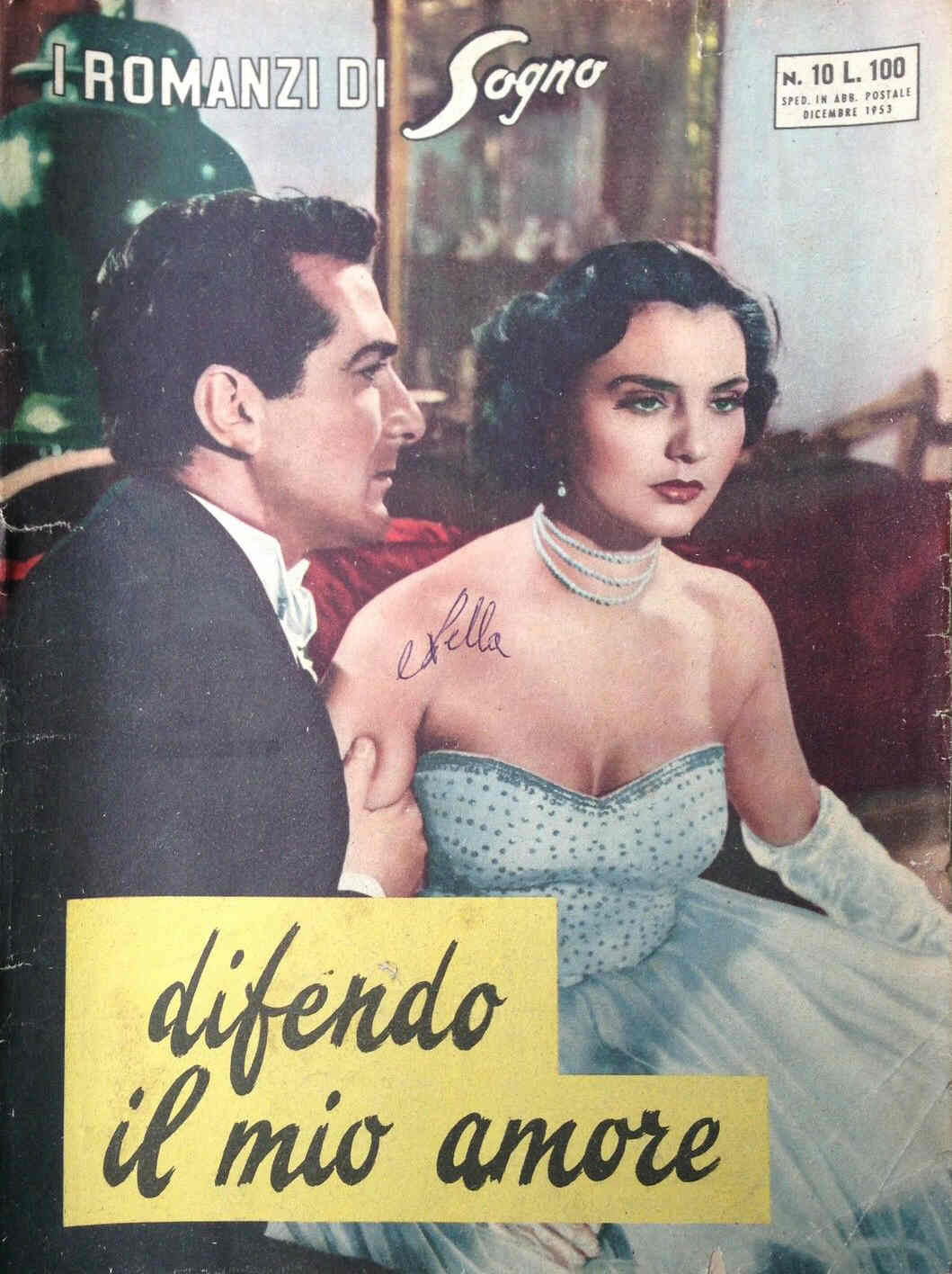 I ROMANZI DI SOGNO magazine cover Issue 10 December 1953