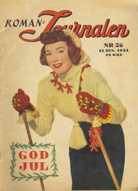 ROMAN JOURNALEN magazine side cover Issue 26 22 December 1951