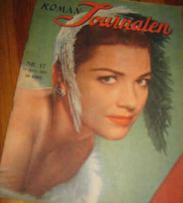 ROMAN JOURNALEN magazine side cover Issue 17 August 1953