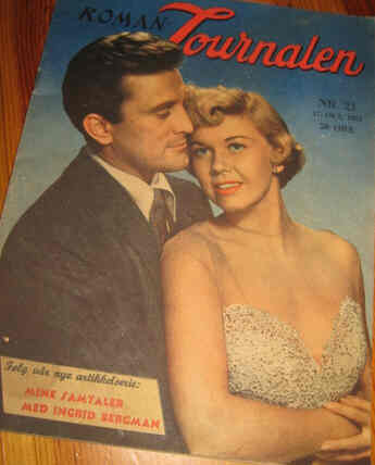 ROMAN JOURNALEN magazine side cover Issue 21 17 October 1953